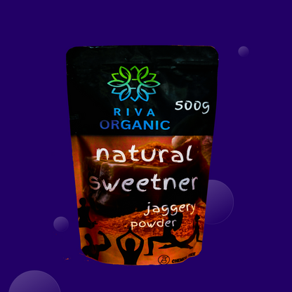 Riva Organic Natural sweetner cane jaggery powder 500g